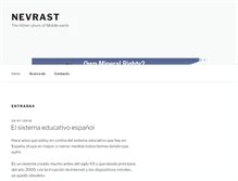 Tablet Screenshot of nevrast.com